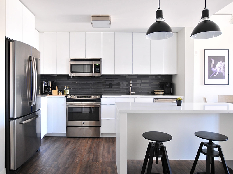 Home appliances powder coating